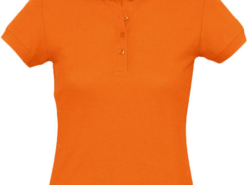 Рубашка поло женская Passion 170, оранжевая