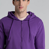 Толстовка на молнии с капюшоном Siverga 2.0, фиолетовая