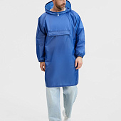 Дождевик-анорак Alatau, ярко-синий, единый размер