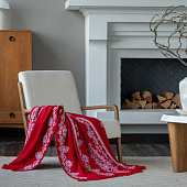 Плед Onego, красный