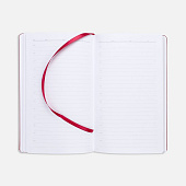 Ежедневник Nova Metal, недатированный, красный