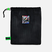 Лейбл тканевый Epsilon, S, зеленый неон