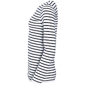 Футболка женская Marine Women, белая с темно-синим