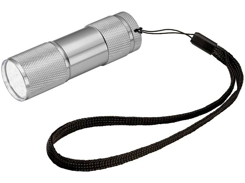 Фонарик Aurora, серебристый