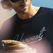 Футболка мужская American U, светлый меланж