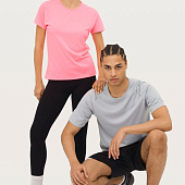 Футболка унисекс Sporty 140, серая