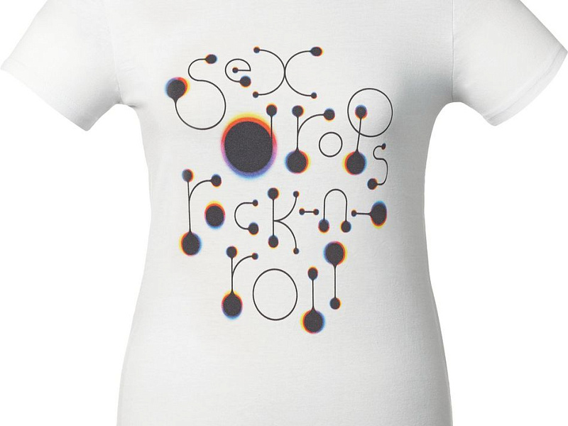 Футболка женская No Drugs, белая