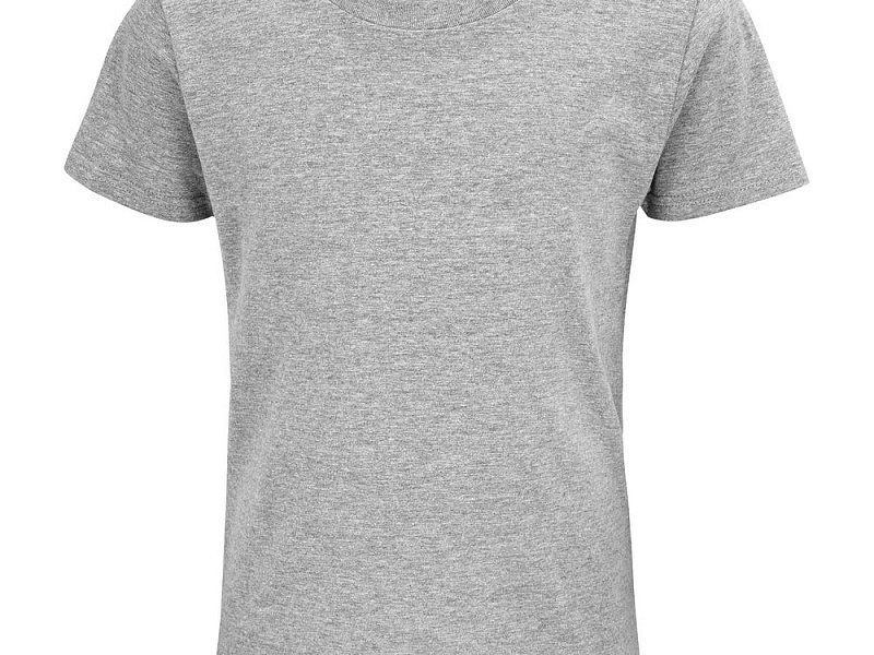 Футболка детская Pioneer Kids, серый меланж