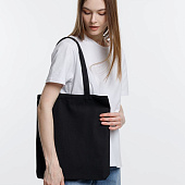 Холщовая сумка Strong 210, черная