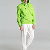 Толстовка на молнии с капюшоном Siverga 2.0, зеленое яблоко