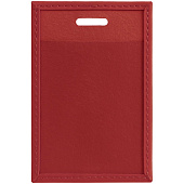 Чехол для пропуска Shall, красный