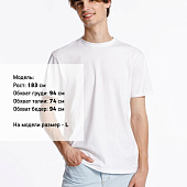 Футболка унисекс Streetwise, белая