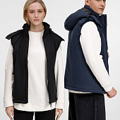 Жилет унисекс Sfera, темно-синий