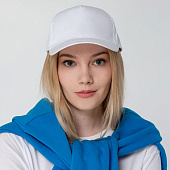 Бейсболка Promo, белая