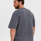 Джемпер с коротким рукавом Siluetti Volumica, серый