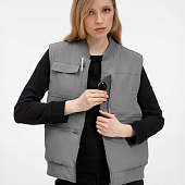 Жилет Hard Work, серый