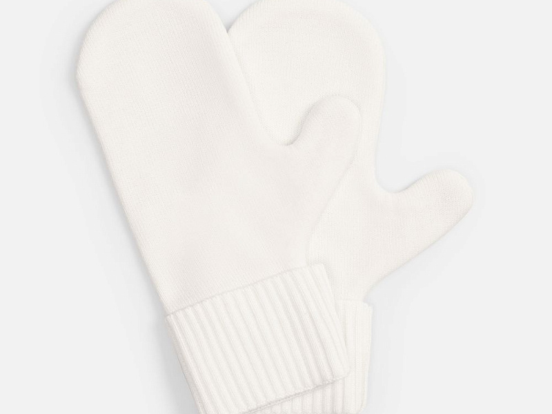 Варежки Yong, белые