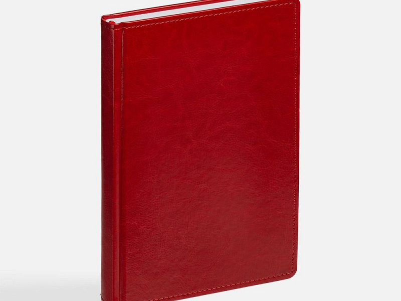 Ежедневник New Nebraska, датированный, красный