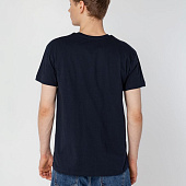 Футболка унисекс T-Bolka 160, темно-синяя