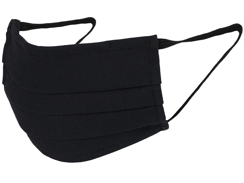 Маска гигиеническая Respire, двухслойная, немедицинская, черная