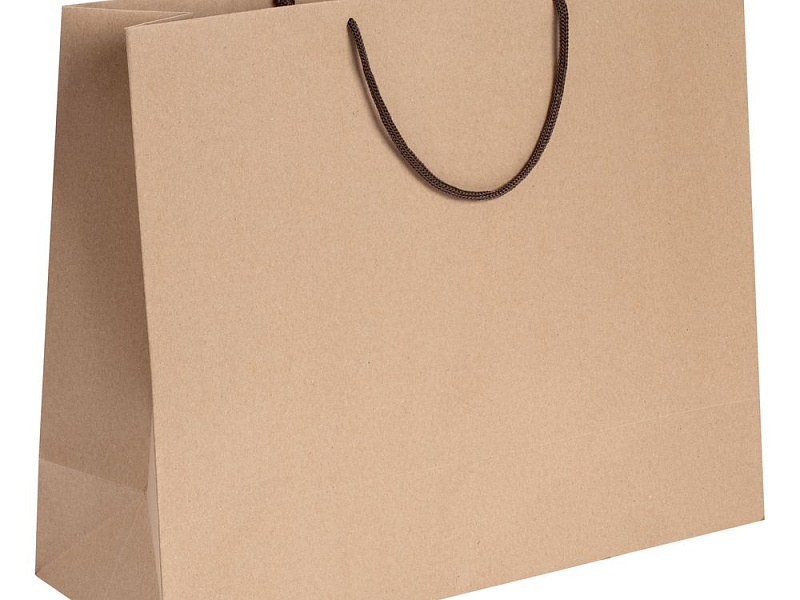 Пакет бумажный «Крафт», L, неокрашенный