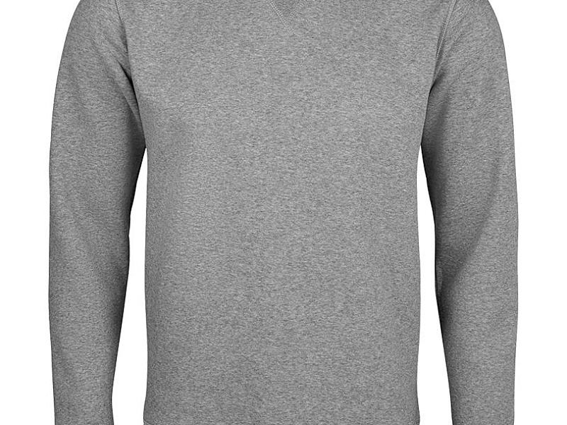 Толстовка унисекс Sully, серый меланж