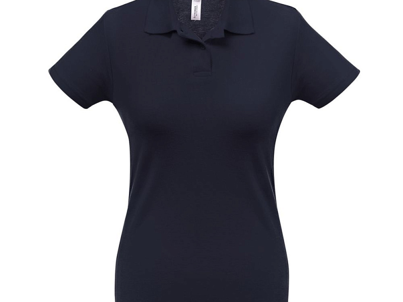 Рубашка поло женская ID.001 темно-синяя