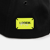 Бейсболка детская Capture Kids, черная