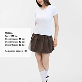 Футболка женская с круглым вырезом Lady 220 белая