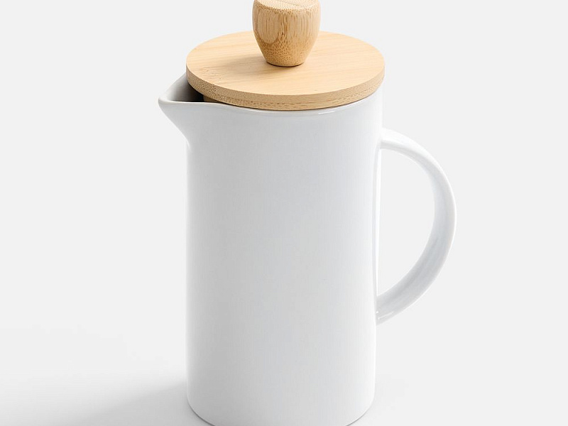 Френч-пресс Ceramero, белый