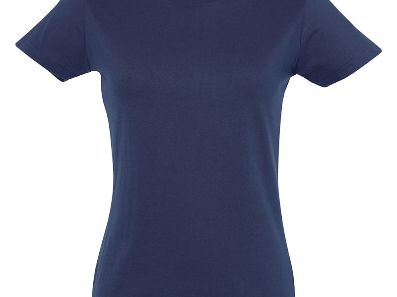 Футболка женская Imperial Women 190, темно-синяя (кобальт)