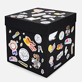 Наклейки бумажные Sticker Pack на заказ, L