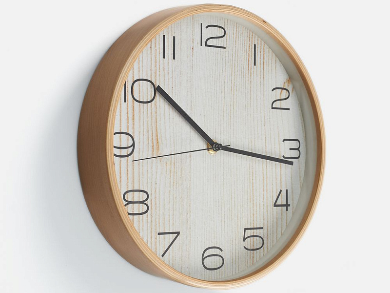 Часы Vintage, бежевые