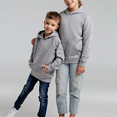 Толстовка детская Stellar Kids, серый меланж