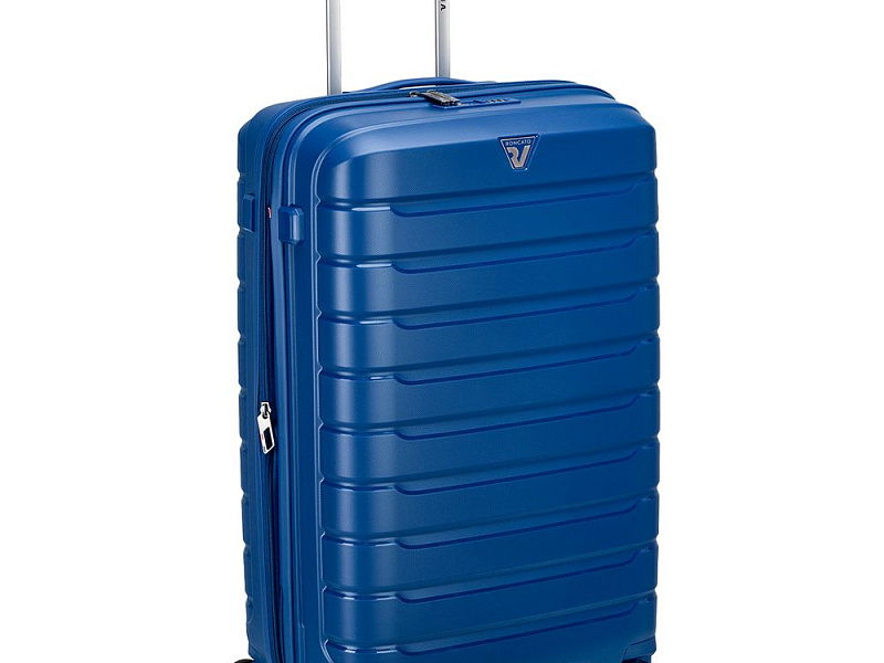 Чемодан Butterfly M, синий