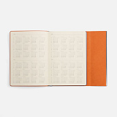 Ежедневник Petrus Flap, недатированный, оранжевый