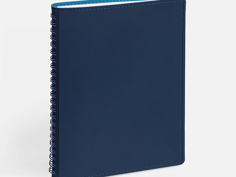 Ежедневник Spring Shall, недатированный, синий