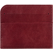 Чехол для карточек Apache, темно-красный