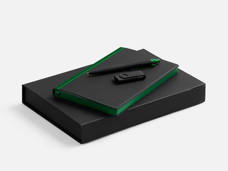 Набор Nice Twice Memory, черный с зеленым