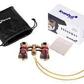 Театральный бинокль Broadway 325B, красный