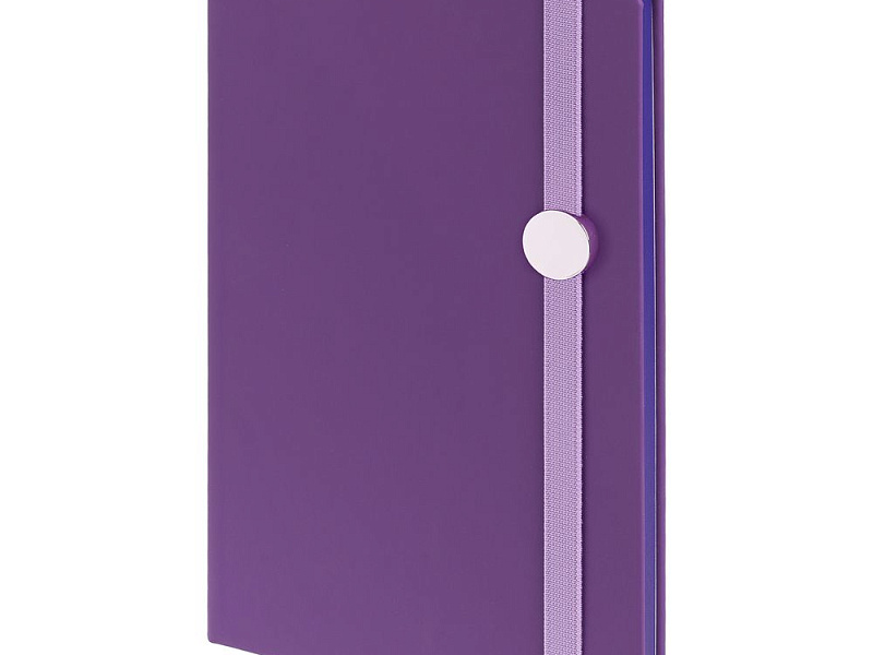 Блокнот Shall Round, фиолетовый