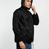 Ветровка из нейлона Surf 210, черная