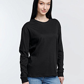 Футболка унисекс с длинным рукавом Pioneer LSL, черная