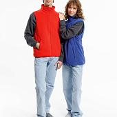 Жилет флисовый унисекс Nesse, красный