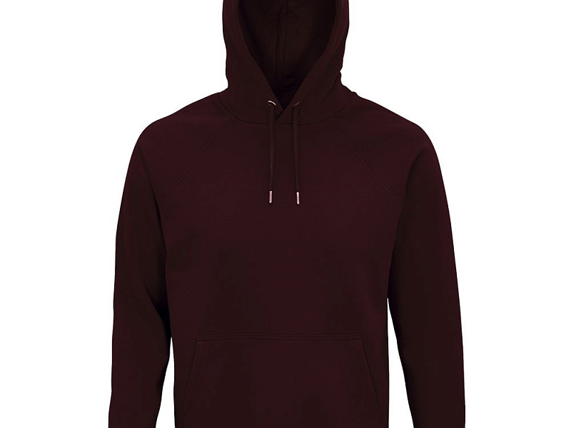 Толстовка унисекс Stellar, бордовая