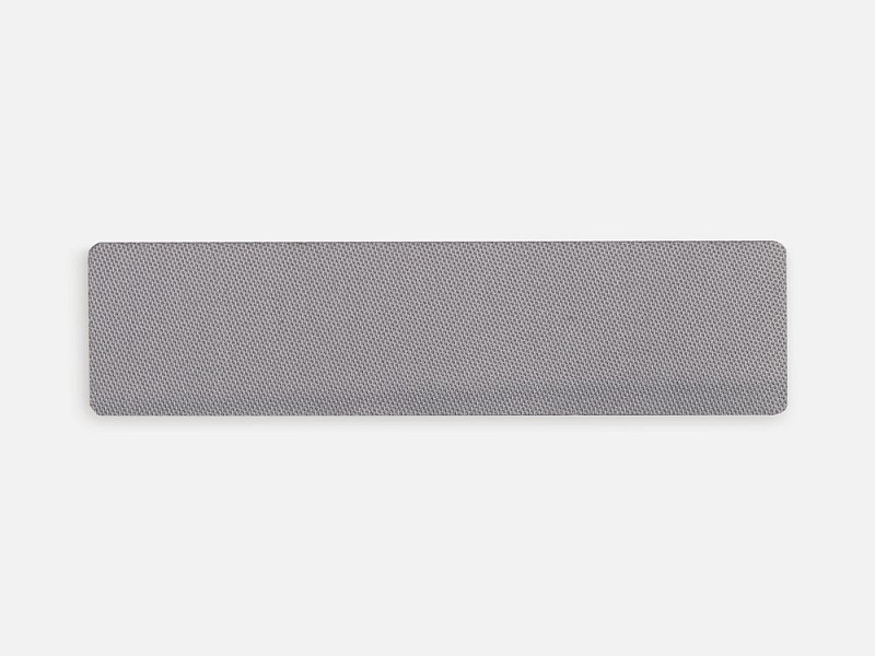 Наклейка тканевая Lunga, S, серая