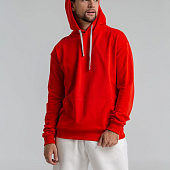 Толстовка с капюшоном Unit Kirenga, красная