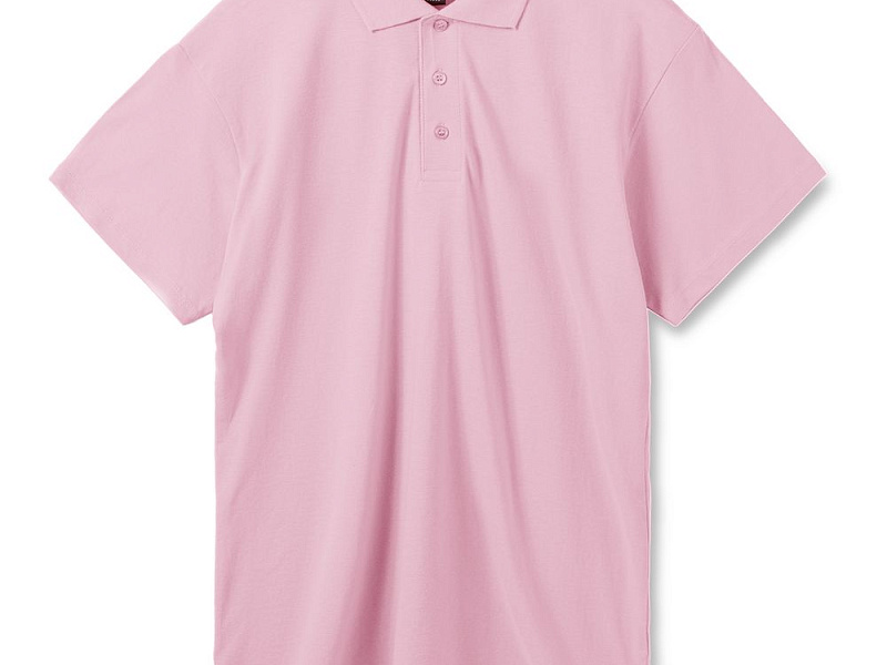 Рубашка поло мужская Summer 170, розовая