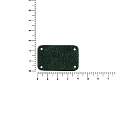 Лейбл кожаный Beta, S, зеленый