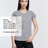 Футболка женская Pioneer Women, серый меланж